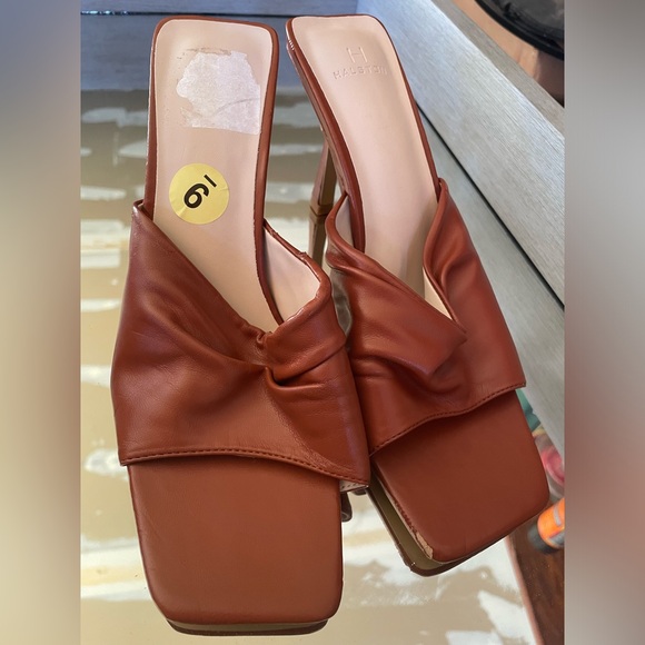 NWOT Halston Launda Brown High Heel Dress Sandals many sizes available! - Picture 12 of 16